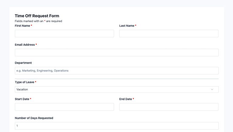 time off request form 768x436