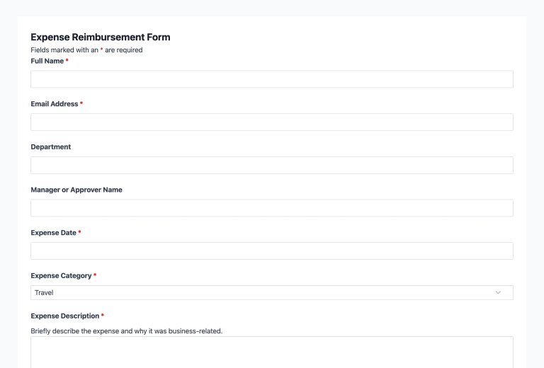 expense reimbursement form 768x520
