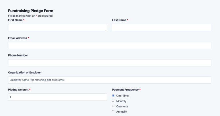 fundraising pledge form 768x405