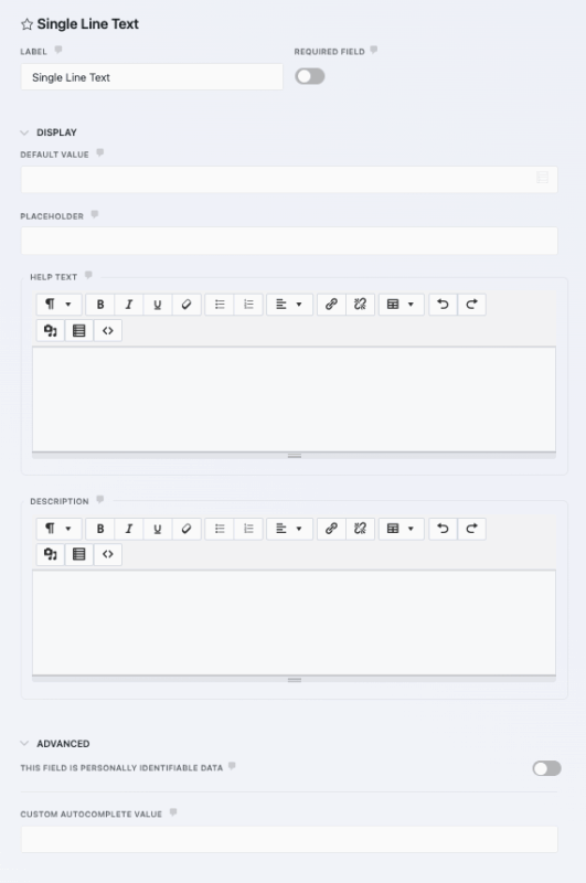 Ninja Field Notes Field Types - Ninja Forms