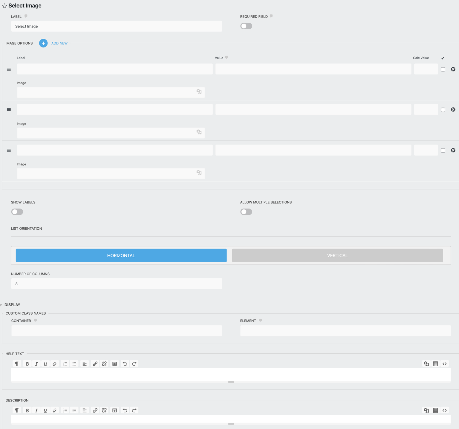 Add Image Choices in WordPress Forms - Ninja Forms