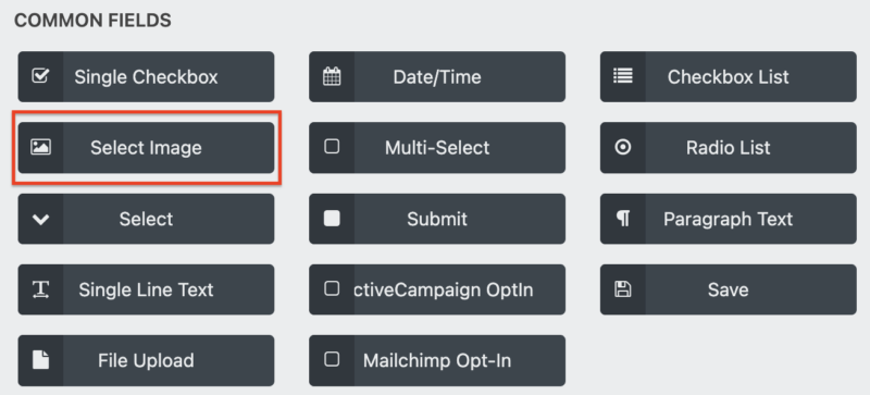 Add Image Choices in WordPress Forms - Ninja Forms