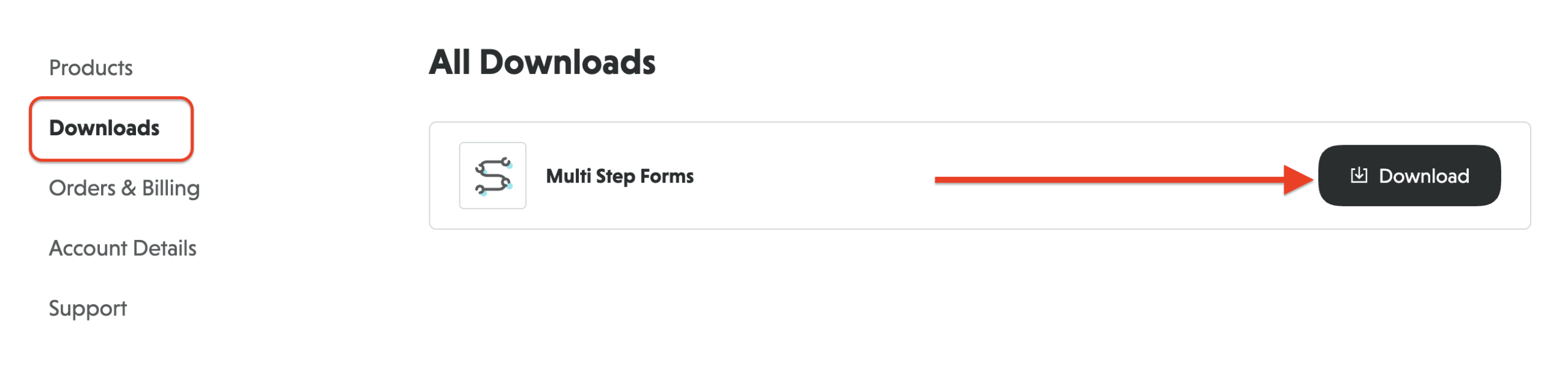 add-on download under downloads