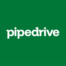 image of the pipedrive brand logo featuring the word pipedrive in white text against a solid green background