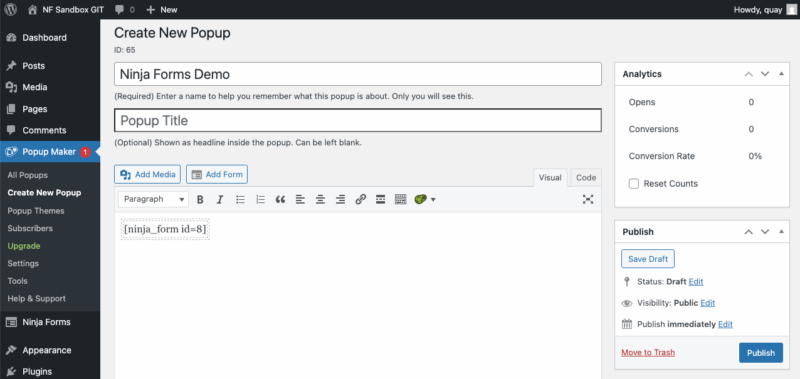 The WordPress Popup Form Solution That Grows with You | Ninja Forms