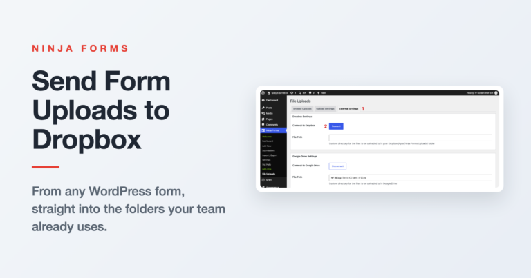 How to Send WordPress Form Uploads to Dropbox