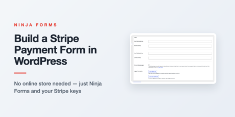 Ninja Forms Stripe payment form in WordPress with a trek option, a quantity field, and a live order total